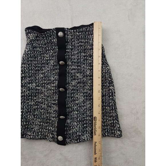 St. John Tweed Wool Button Skirt Womens Small? - Picture 4 of 6